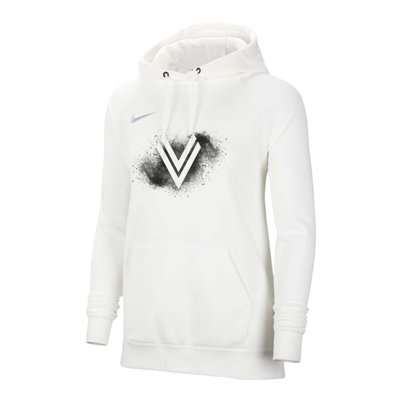 nike swoosh hoodie weiss