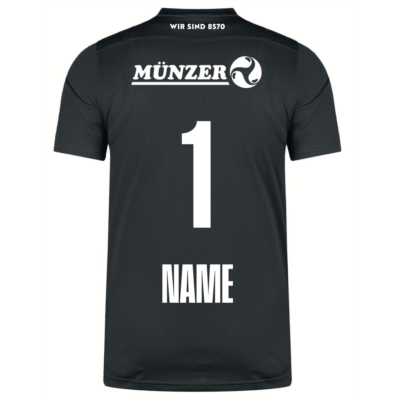 Trikot schwarz 26/27 Name+Nummer