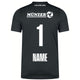 Trikot schwarz 26/27 Name+Nummer