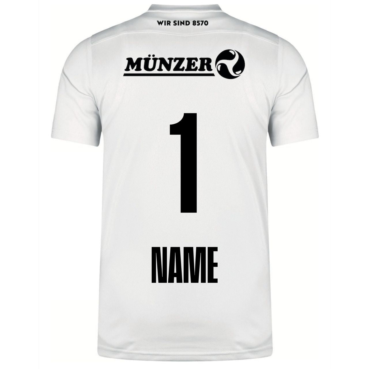 Trikot weiß 26/27 Name+Nummer
