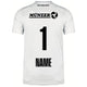 Trikot weiß 26/27 Name+Nummer