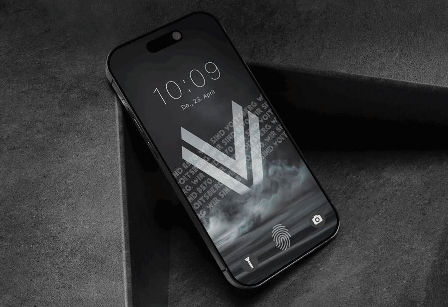 Phone - Smartphone Ansicht mit allen Spielern der KM1 Wallpaper